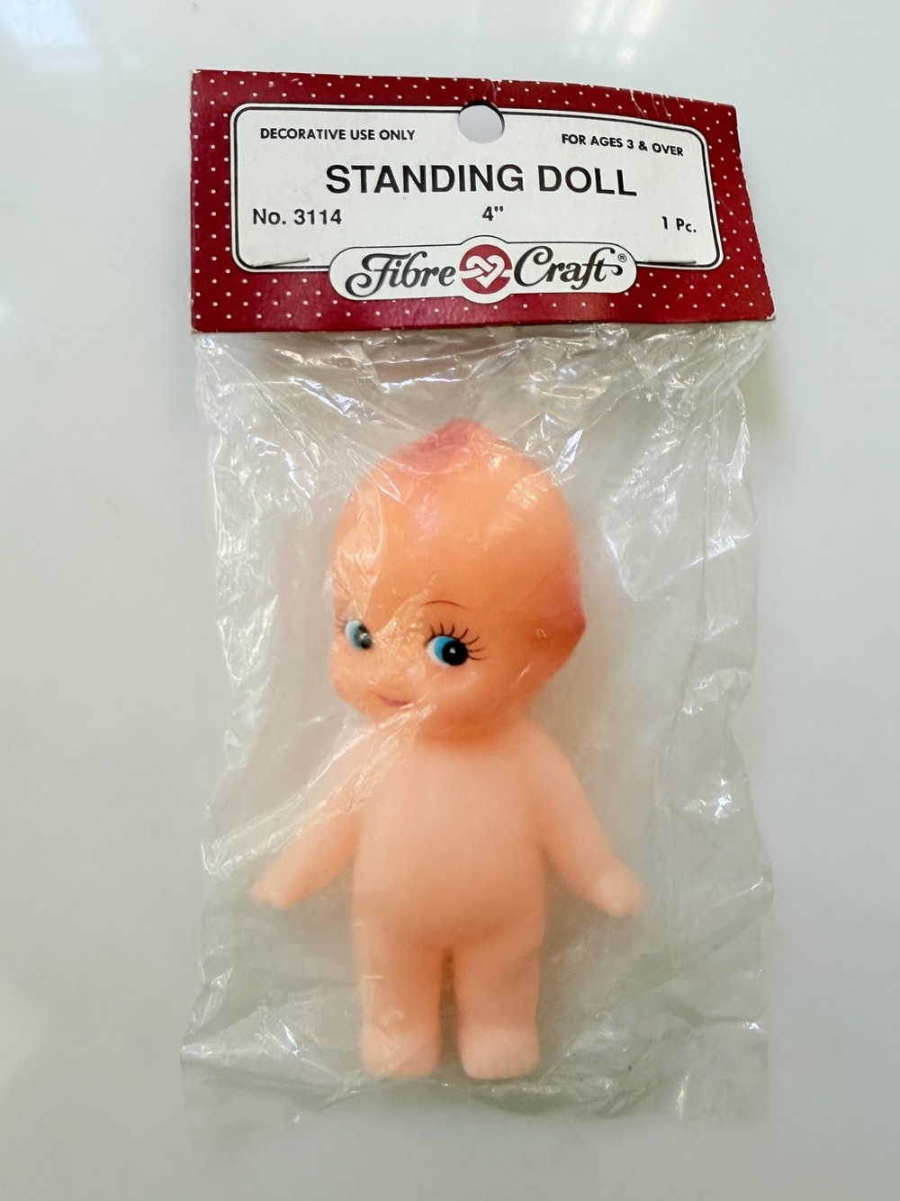 Fibre Craft Kewpie Doll 3114 Vintage 1990s 4" New
